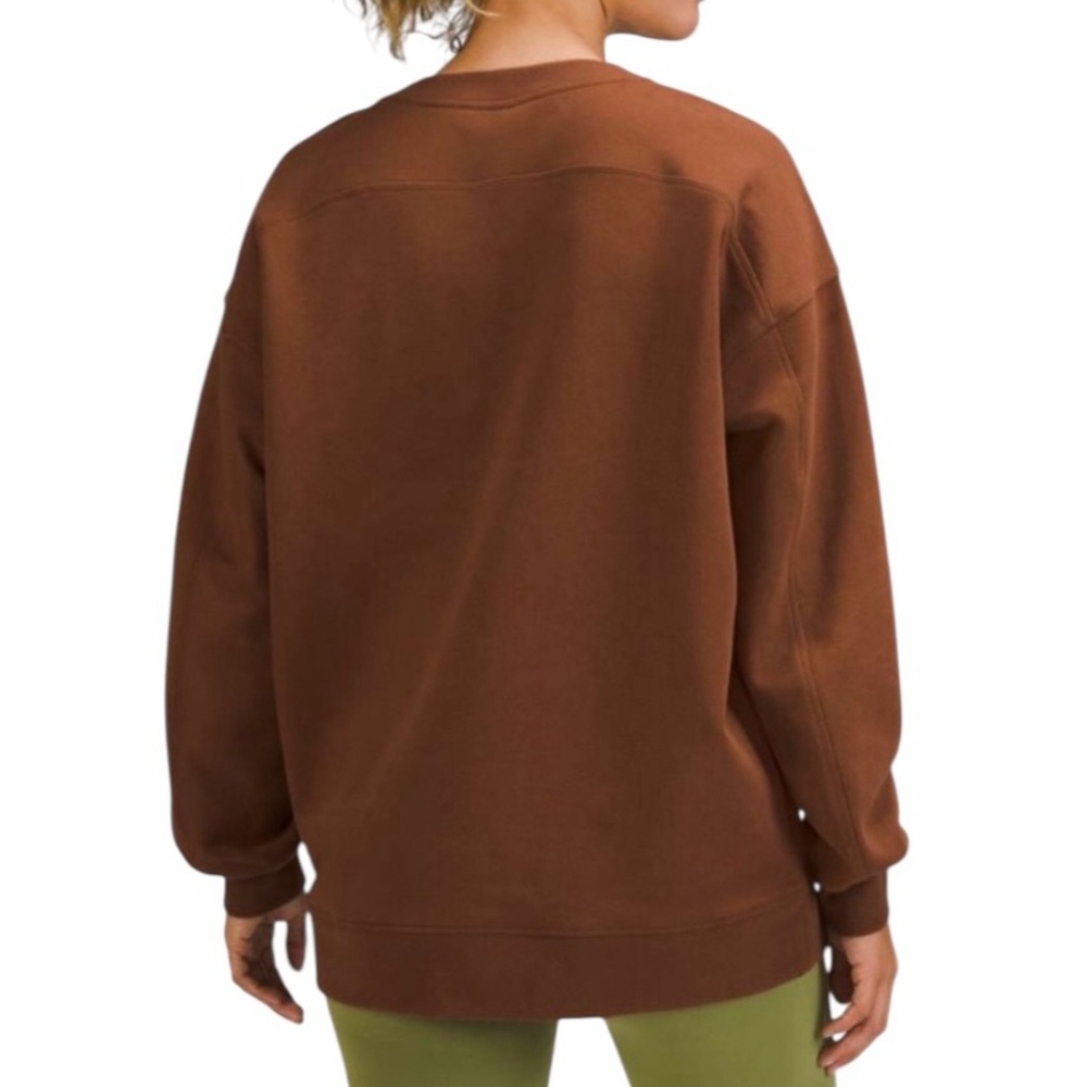 Lululemon Perfectly Oversized Crew Neck Pullover Sweatshirt - Picture 2 of 6
